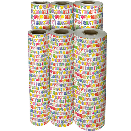Balloon Letters Gift Wrap - B205.1f.jpg