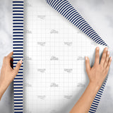 Navy Pearl Stripe Gift Wrap - B206.1e.jpg