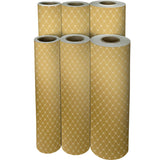 Beautiful Bows Gold Gift Wrap - B227.1f.jpg