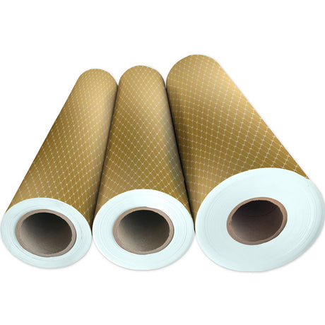 Beautiful Bows Gold Gift Wrap - B227.1g.jpg
