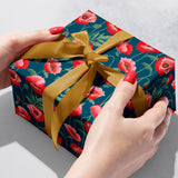 Pretty Poppies Gift Wrap - B230.1b.jpg