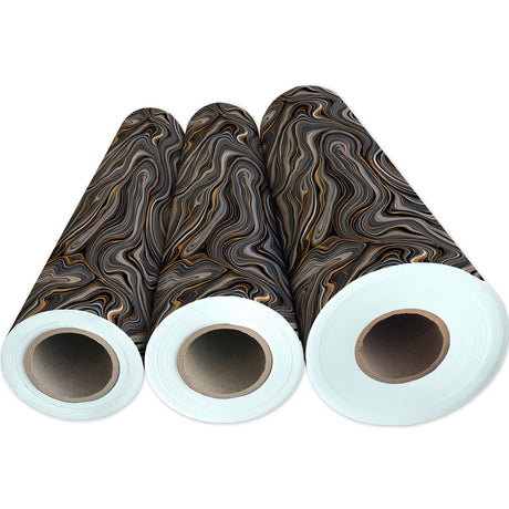 Marbleized Black Gift Wrap - B233.1g.jpg