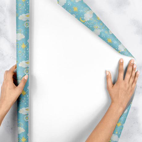 Twinkle Stars Gift Wrap - B235.1e.jpg