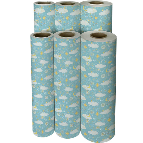 Twinkle Stars Gift Wrap - B235.1f.jpg