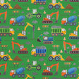 Construction Trucks Green Gift Wrap - B239.1a.jpg