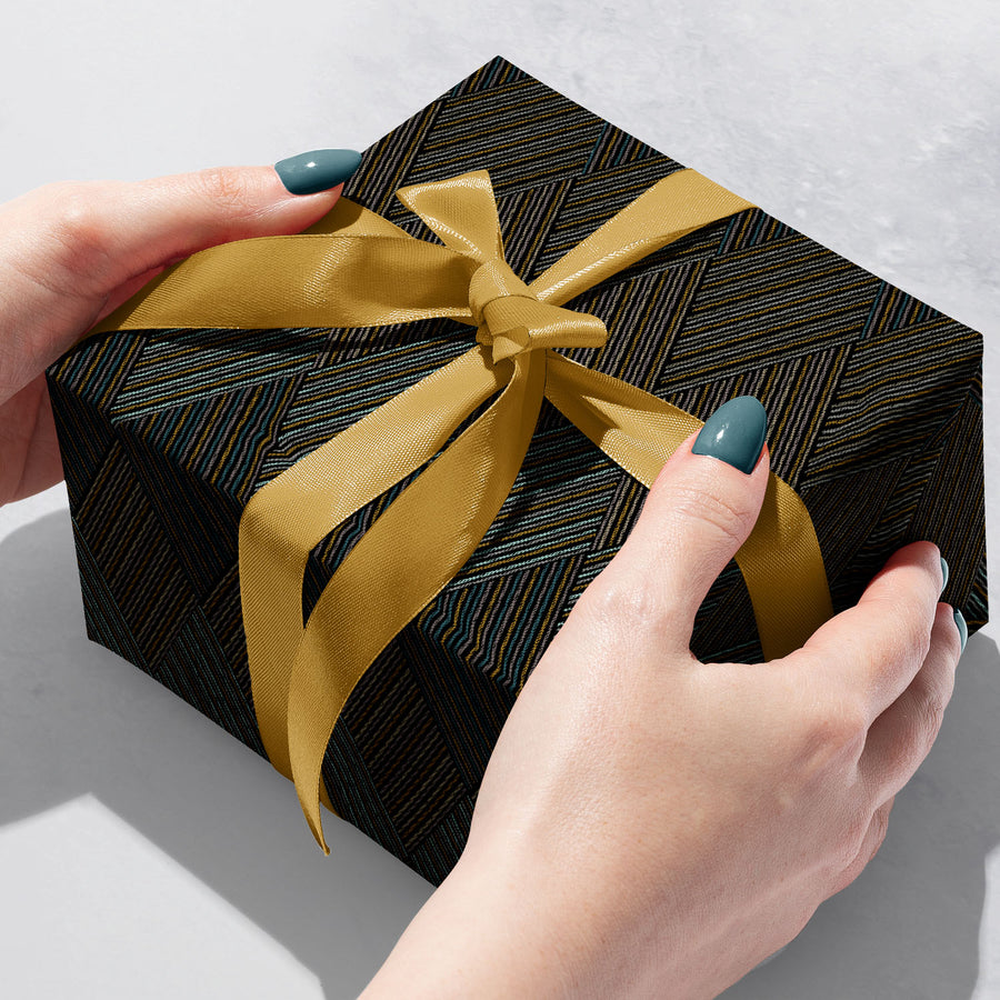 Abstract Argyle Wrapping Paper – Box & Wrap