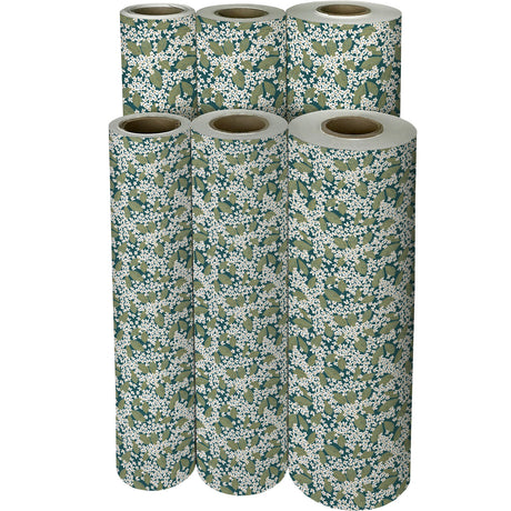 Cottage Floral Gift Wrap - B250.1f.jpg