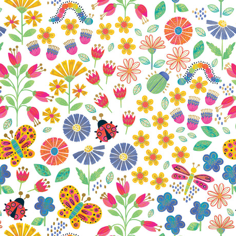 Blooms & Bugs Gift Wrap - B254.1a.jpg