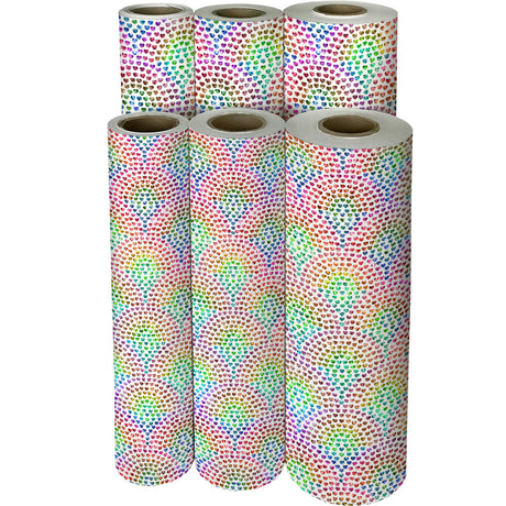 Sweetheart Rainbow Gift Wrap - B255.1f.jpg