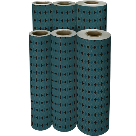 Gilded Geo Gift Wrap - B265.1f.jpg
