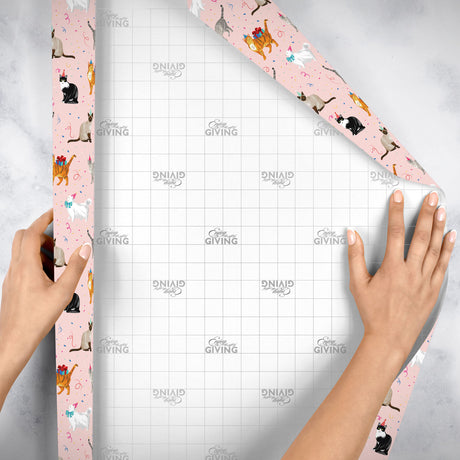Festive Felines - Gift Wrap — additional view e