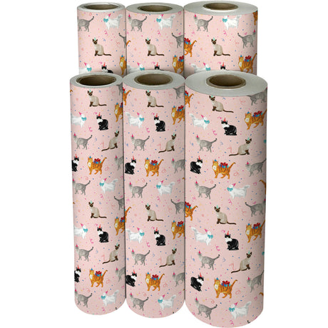 Festive Felines - Gift Wrap — additional view f