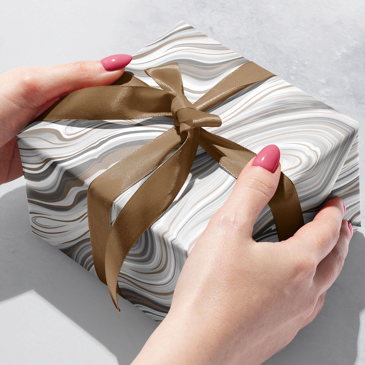 Marbleized Silver Gift Wrap - B330.1b.jpg