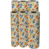 Golden Floral Gift Wrap - B375.1f.jpg