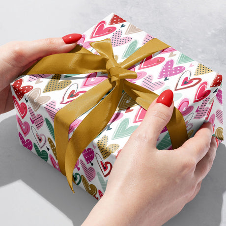 Pretty Hearts - Gift Wrap — additional view b