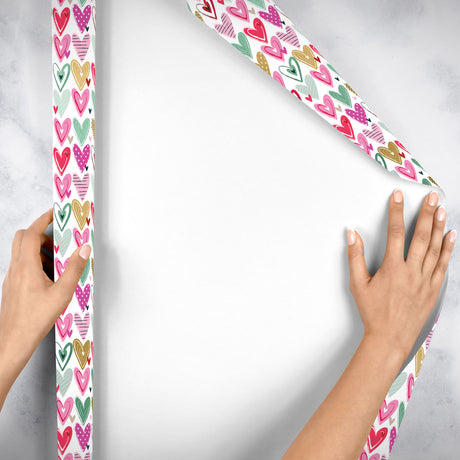 Pretty Hearts - Gift Wrap — additional view e