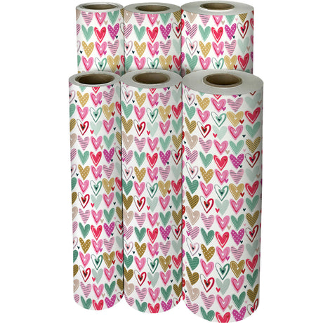 Pretty Hearts - Gift Wrap — additional view f