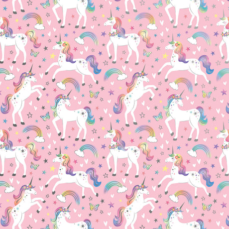 Rainbow Unicorn Gift Wrap - B404.1a.jpg