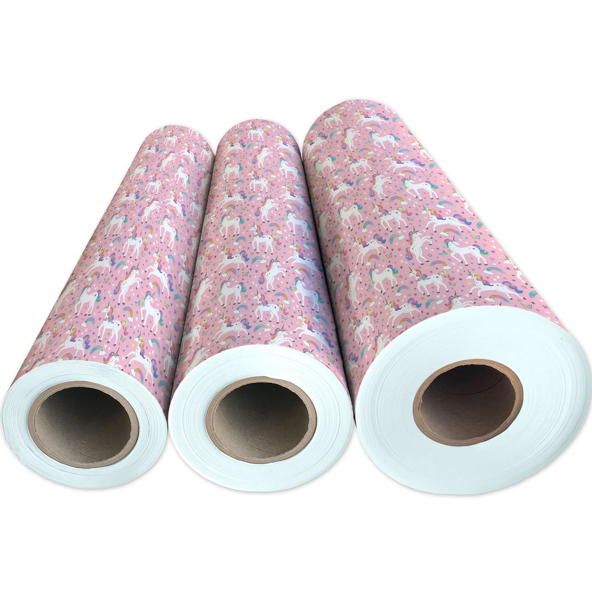 Rainbow Unicorn Gift Wrap - B404.1g.jpg