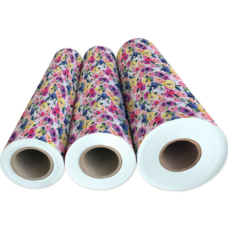 Watercolor Flowers - Gift Wrap — additional view g