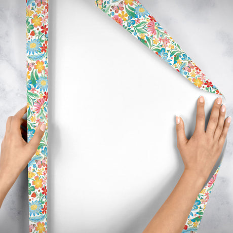 Happy Wildflowers Gift Wrap - B452.1e.jpg