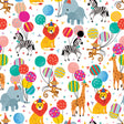 Jungle Birthday Party Gift Wrap - B458.1a.jpg