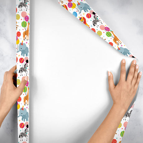 Jungle Birthday Party Gift Wrap - B458.1e.jpg