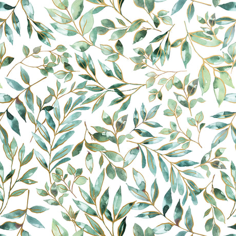 Elegant Leaves Gift Wrap - B464.1a.jpg