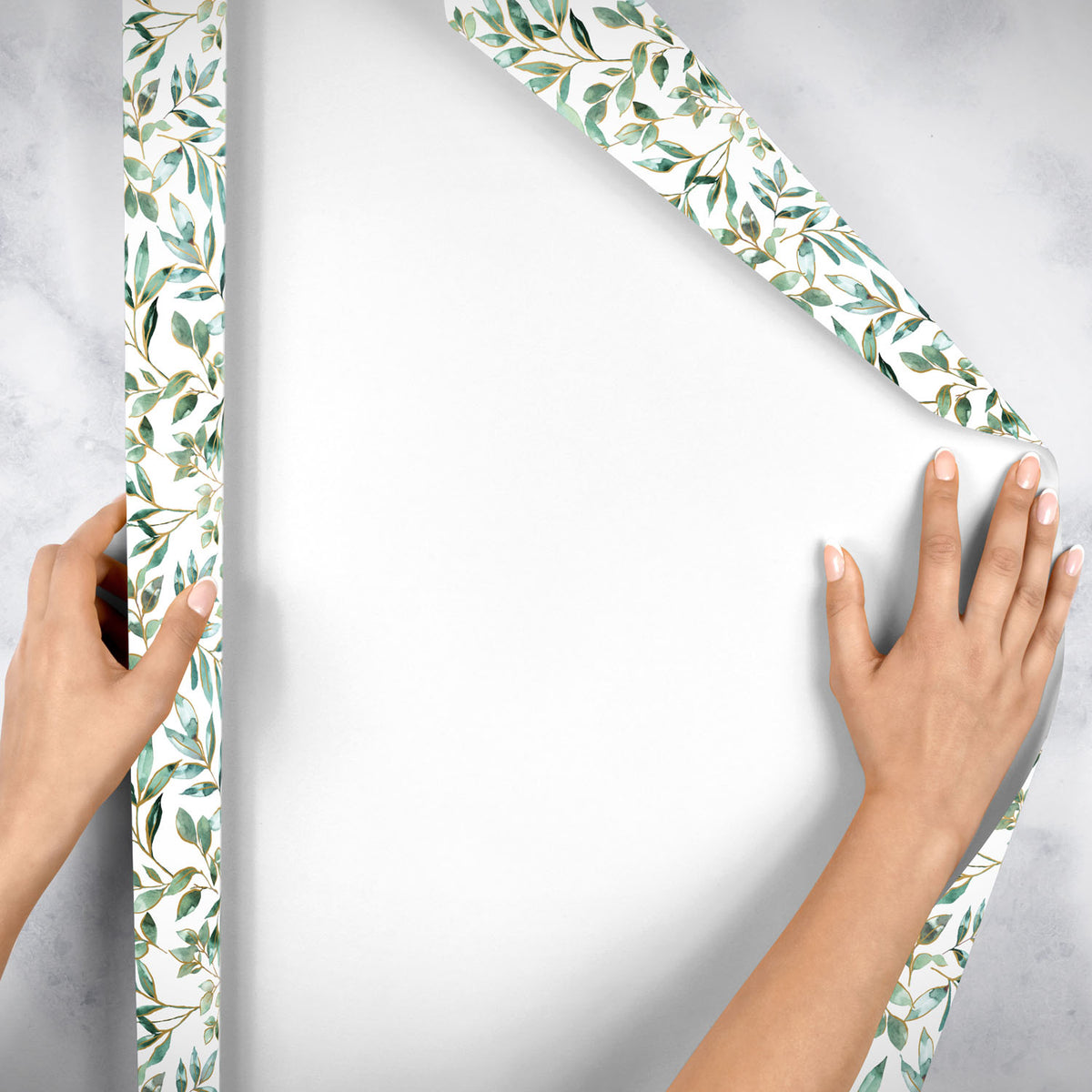 Elegant Leaves Gift Wrap - B464.1e.jpg