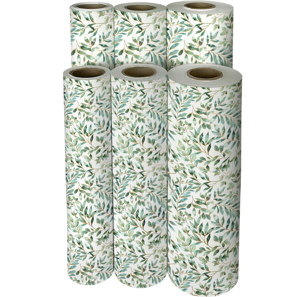Elegant Leaves Gift Wrap - B464.1f.jpg