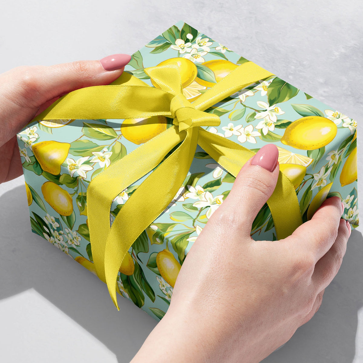 Lemon Tree Gift Wrap - B467.1b.jpg
