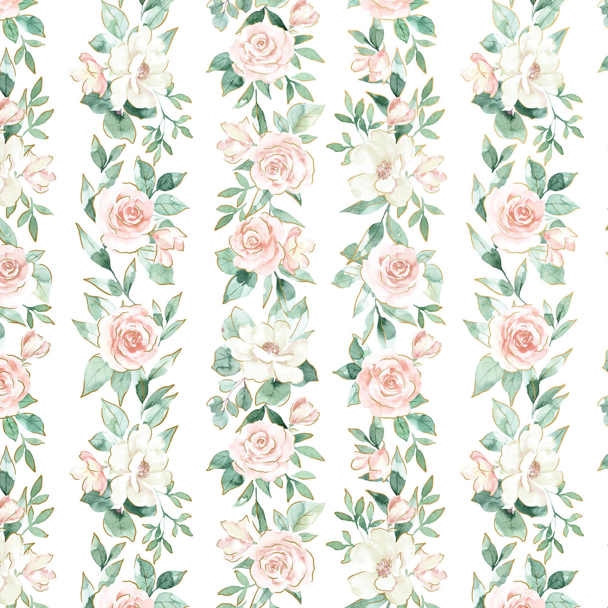 Pink Roses Gift Wrap - B474.1a.jpg