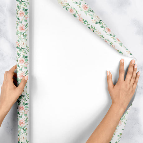 Pink Roses Gift Wrap - B474.1e.jpg