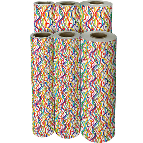 Celebration Streamers Gift Wrap - B483.1f.jpg