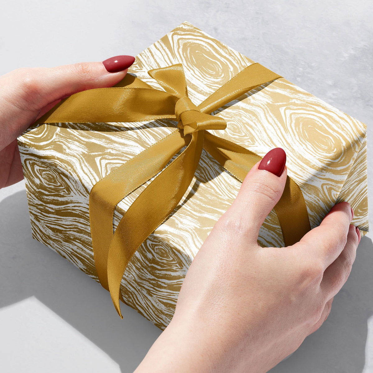 Golden Wood Grain Gift Wrap - B592.1b.jpg