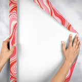 Marbleized Red Gift Wrap - B629.1e.jpg