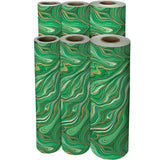 Marbleized Green Gift Wrap - B821.1f.jpg