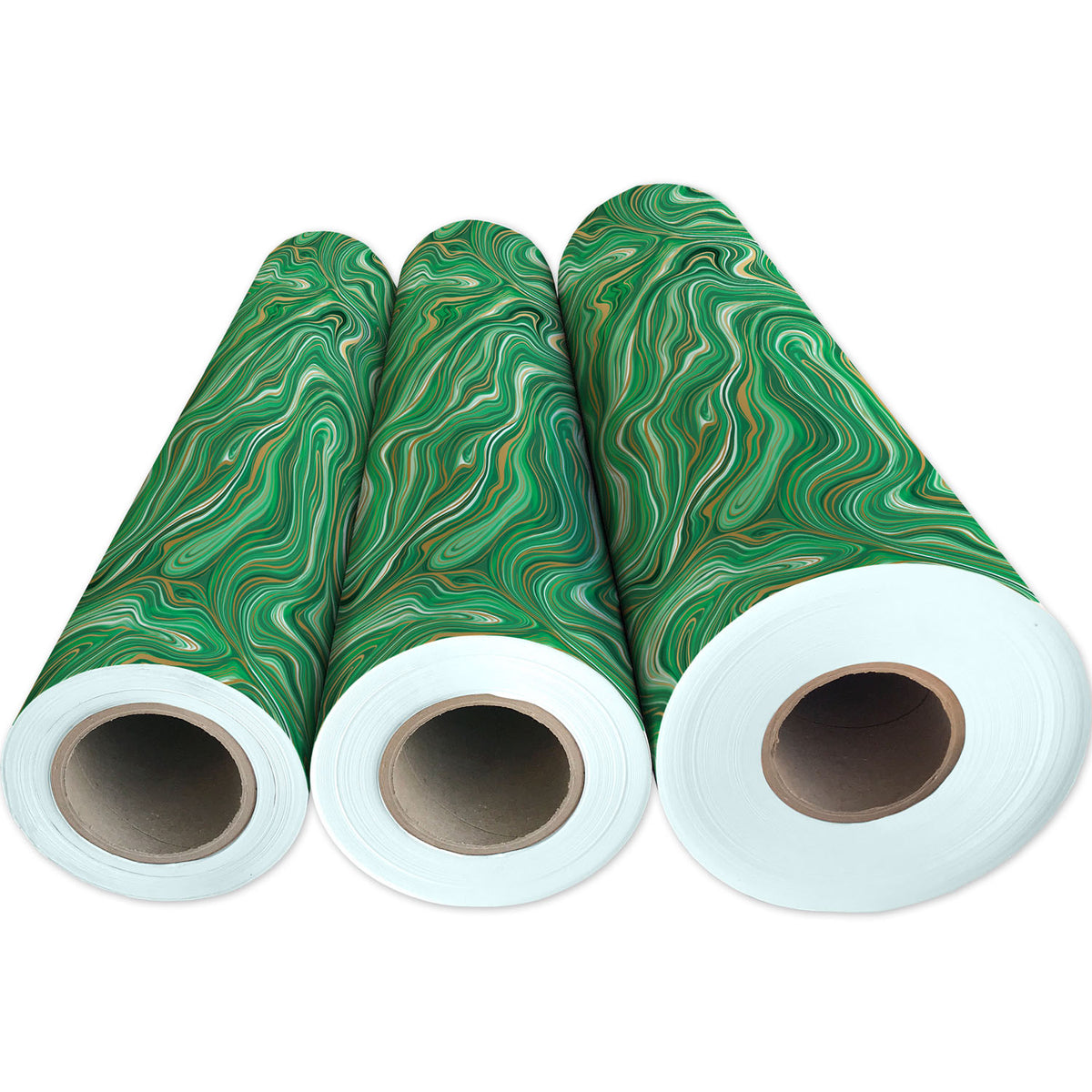 Marbleized Green Gift Wrap - B821.1g.jpg