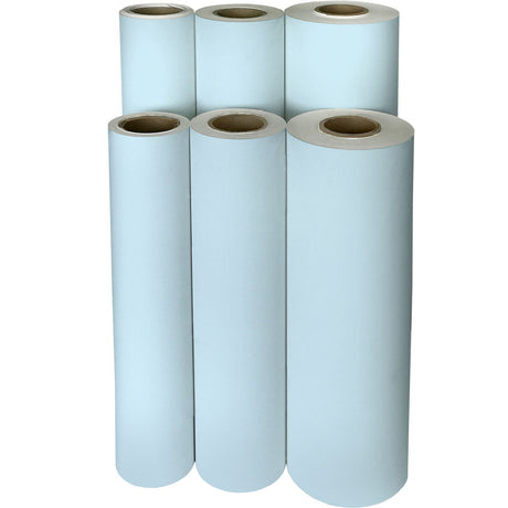 Matte Pastel Blue - Gift Wrap — additional view f