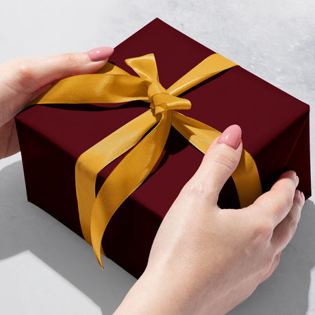 Burgundy Matte - Gift Wrap — additional view b