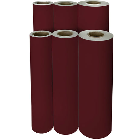 Burgundy Matte - Gift Wrap — additional view f