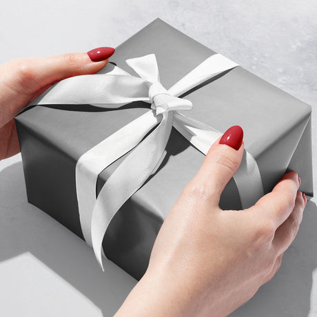 Matte Metallic Silver - Gift Wrap — additional view b