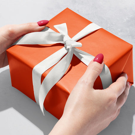 Matte Orange - Gift Wrap — additional view b