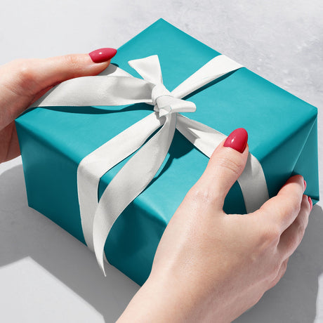 Matte Turquoise - Gift Wrap — additional view b