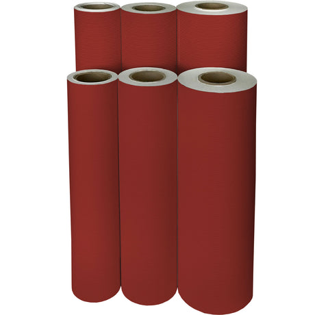 Two-Sided Red & Gold Kraft - Gift Wrap — additional view f