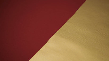 Two-Sided Red & Gold Kraft - Gift Wrap — additional view i