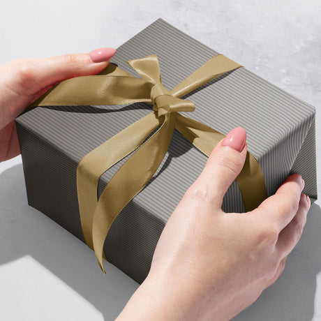 Two-Sided Gold & Silver Kraft - Gift Wrap — additional view c