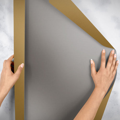 Two-Sided Gold & Silver Kraft - Gift Wrap — additional view e
