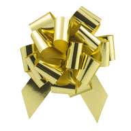 Gold Glitter Perfect Bow - 5" Diameter