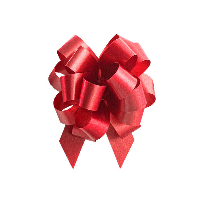 Red Perfect Bow - 4" Diameter